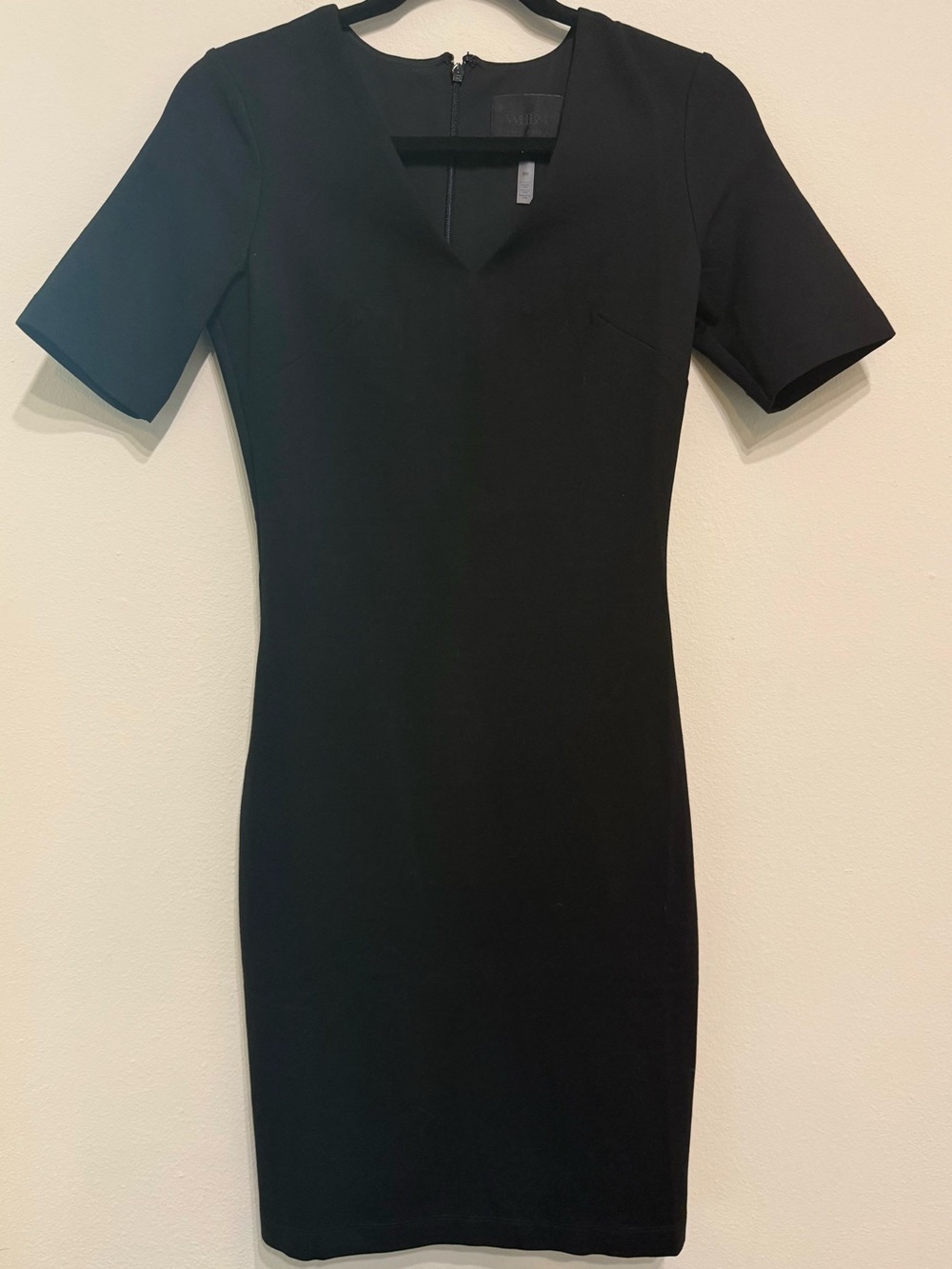 White House Black Market Black Midi Sheath Dress